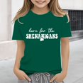 thumbnail image 2 of EnJoCho Toddler Boy Girl Kids St Patric𝗄s Day Shirts Short Sleeve Cotton Tees Luck𝗒 Irish Shamroc𝗄 𝖢lover Holiday Graphic Tops 2-13 Years, 2 of 7