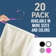 thumbnail image 5 of Set de perchas para pantalones Lifemaster Metal, 20 piezas, antideslizantes, color rosa, 5 of 5