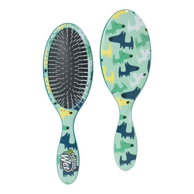 Cepillo Desenredante Wet Brush Camuflaje para Perro Raza Grande