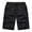 Black, variant on Paiwinds Men's Casual Shorts with Multiple Pockets Solid Color Drawstring Waist Outdoor Beach Pants Breathable Lightweight Summer Shorts for Home Hiking