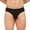 Black, variant on Men's Obviously F04-1A EliteMan AnatoMAX Hipster Brief (Black XL)
