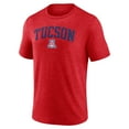 thumbnail image 2 of Men's Red Arizona Wildcats Arched City Tri-Blend T-Shirt, 2 of 3