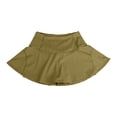 thumbnail image 4 of Gibobby Pantalones De Casuales Para Mujer Leggings de talle personalizados para mujer, para correr, Pilates, entrenamiento, falda de Yoga , pantalones cortos(Verde, M), 4 of 5
