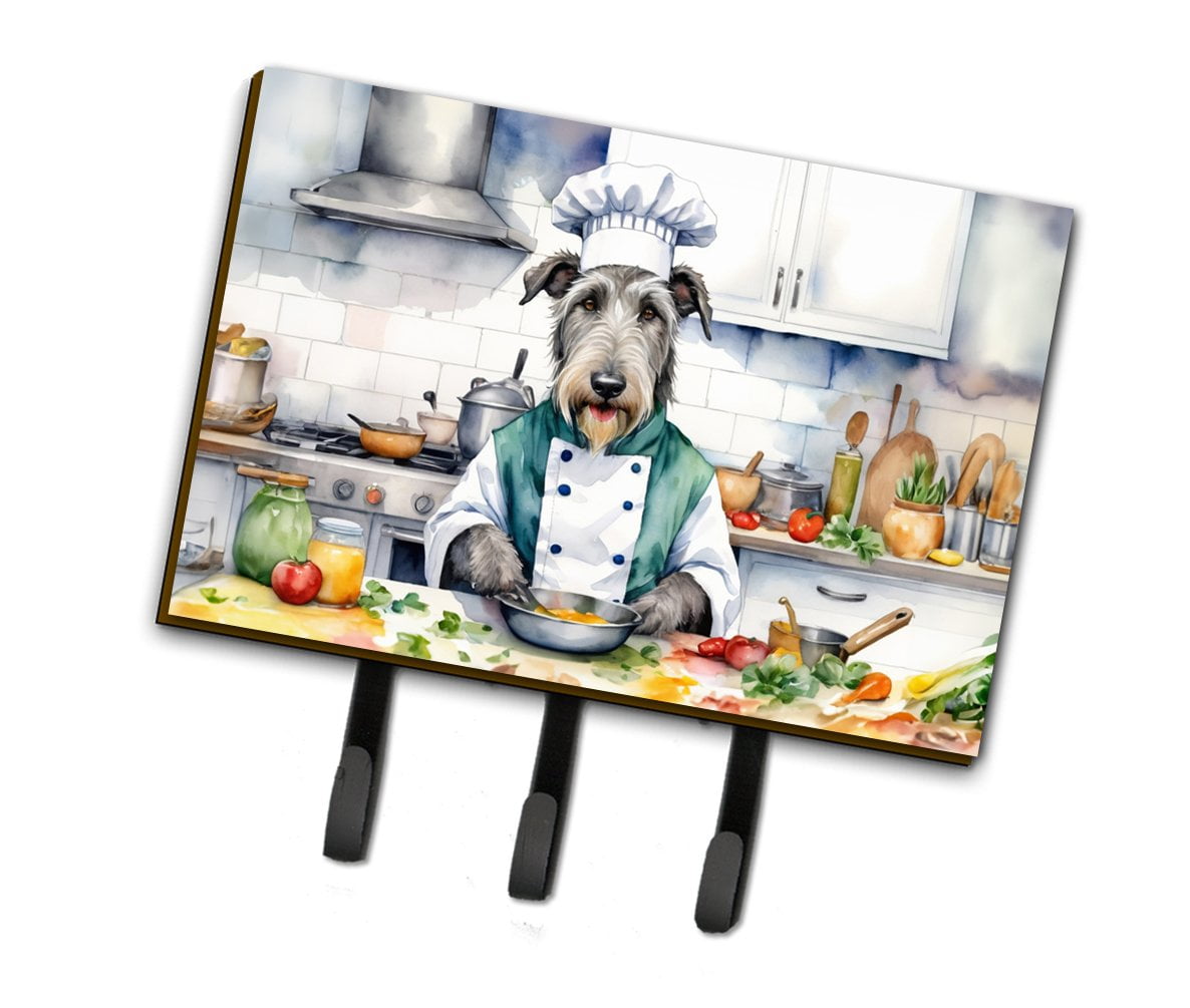 Kuvasz The Chef Leash or Key Holder 6 in x 9 in