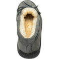 thumbnail image 3 of Minnetonka Mens Sheepskin Hardsole Moccasin, Grey, Size 11 Wide, 3 of 5