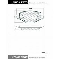Centric Parts - Ceramic Pads