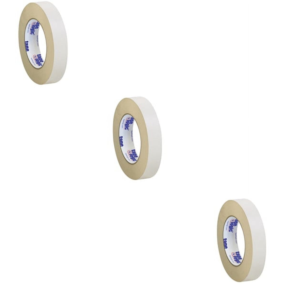 Tape Logic Double Sided Masking Tape 1" X 36 Yard Roll (3 Pack)