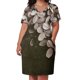 thumbnail image 2 of Vestido holgado de hortensia con bolsillos para mujer mono largo de verano trajes de playa, 2 of 6