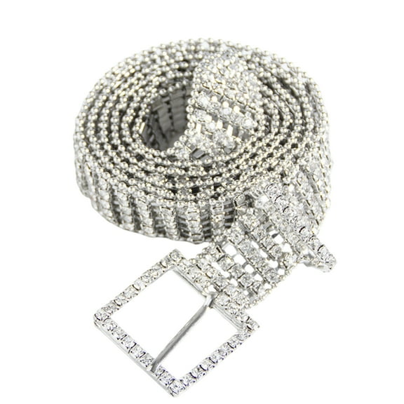 Luxurious Rhinestones Corset Belt for Women Wide Waist Belt All Matching Crystal Studded Belt Waistband for Party Dresses