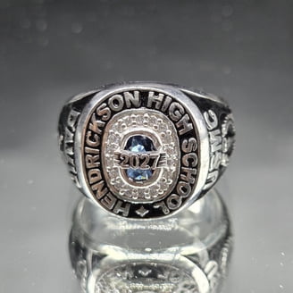 【SILVER】College ring Vintage 1962 X-Men Class Ring, Xavier School for Gifted Youngsters