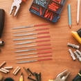 thumbnail image 4 of 1 Set Jeweler Tool Precision Needle File Metal File Round File Flat File Kit, 4 of 9