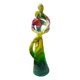 thumbnail image 5 of Figura de pareja abrazada, estatua abstracta de amante, decoración de San Valentín Amarillo verde, 5 of 9