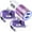 purple+1pc 6ft+1pc 10ft, variant on ABCPOW Car Charger,30W Dual USB Car Charger Adapter with 2PACK 6ft/10ft Android Charger Phone Cords Type C Car Charger Charging Cable USB C Cables 6ft/10ft Car Cigarette Lighter Adapter Socket,Purple