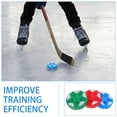 thumbnail image 3 of BRIGHTFUFU 3 Pcs Balles de Hockey à Roulettes Rondelles d'Entraînement de Hockey de Rue et d'Intérieur Couleurs Assorties, 3 of 8