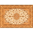 thumbnail image 1 of Ahgly Company Indoor Rectangle Medallion Orange Traditional Area Rugs, 2' x 5', 1 of 1