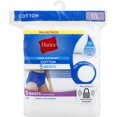 thumbnail image 2 of Hanes Women's Cotton Brief Underwear 6-Pack – Soft, Tagless, Breathable, 2 of 2