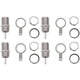 thumbnail image 1 of 20Pzs Adaptador de Conector de Soldadura Clavija Hembra Enchufe Montado Panel de Tipo F, 1 of 5
