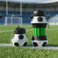 thumbnail image 2 of Juego de 2 Botellas Plegables Tipo Balón Mundial 550 ml Silicona Antigoteo con Mosquetón, 2 of 10