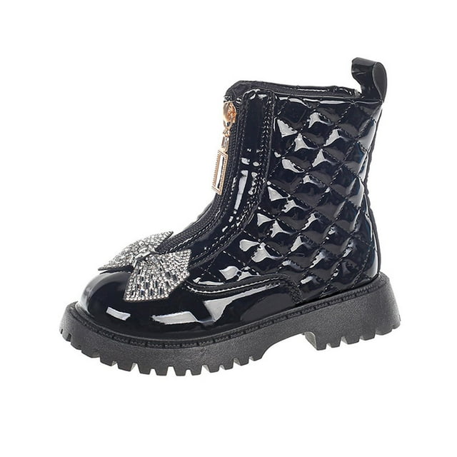 Autumn Girls' Booties, British Style Fashion Booties, Suitable for Middle and Older Children