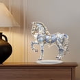 thumbnail image 2 of HuiXinOu 2026 Year of the Horse 2D Acrylic Ornament, Tabletop Decoration Car Rearview Mirror Hanging Pendant, Chinese Zodiac New Year Gift, Home Office Desk Decor, 2 of 6