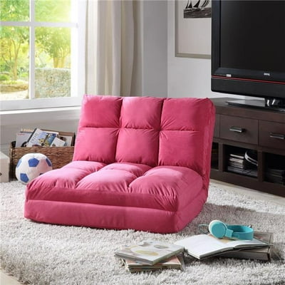 Loungie microsuede sale modern flip chair