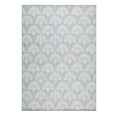 thumbnail image 1 of Better Homes & Gardens 7 ft. x 10 ft. Blue Fan Palm Outdoor Rug, 1 of 6