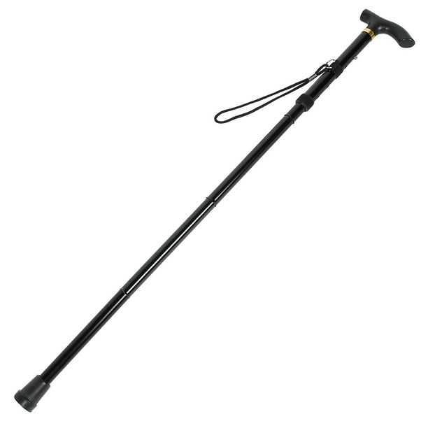PCP Mobility Wood Cane, Fritz Handle, Men's Black Finish with Natural  Finish, 1-Inch Tip Size
