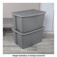 thumbnail image 3 of Caja Organizadora Sterilite Multiusos con Tapa Gris de 113 Litros, 3 of 4