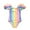 Multicolor, variant on THDHVS Kids Swimsuits, Bathing Suits for Girls, Toddler Kids Girls Fashion Cute Stripe Print Bikini Puff Sleeve One-piece Swimsuit Multicolor 3-4 Years