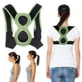 thumbnail image 1 of 8 Shaped Posture Corrector For Kids Adults Adjustable Upper Back Brace Support For Neck Back Shoulder Spine, 1 of 8