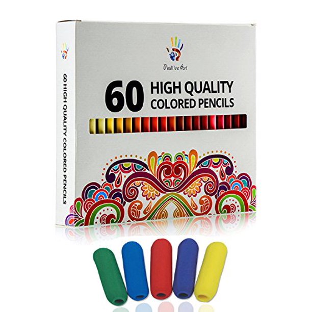 60 Colored Pencils, Soft Core Coloring Pencil Set for Adult Coloring