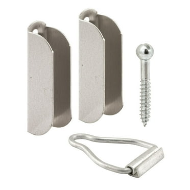 Prime-Line Mill Aluminum 3/8 in. W X 1-9/16 in. L Window Frame Fasteners 1 pk