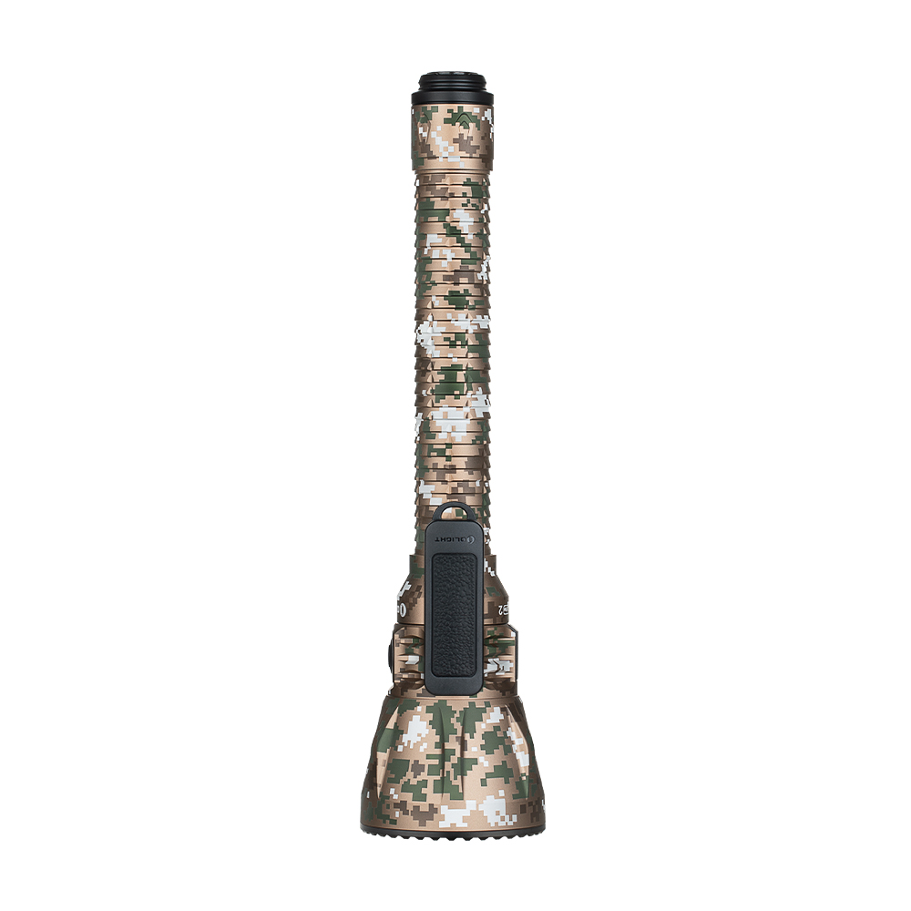OLIGHT Javelot Turbo 2 1800 Lumen Rechargeable Tactical Flashlight with Long-Range 4921ft Throw, Dual-Switch LED Hunting Light with Wireless Remote 8M Control （Premium Digital Camouflage）