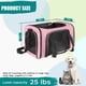 thumbnail image 2 of Top Tasta Transportín para perros y gatos, transportador para mascotas para gatos pequeños, medianos y grandes, transportador para perros con lados suaves, transportador para perros pequeños, portátil, 2 of 5