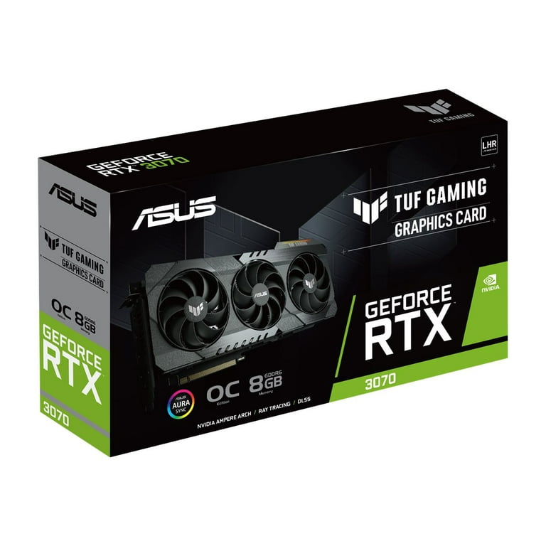 ASUS TUF-RTX3070-O8G-V2-GAMING - OC Edition - graphics card - GF