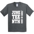 thumbnail image 3 of Inktastic Juneteenth June 19, 1865 Youth T-Shirt, 3 of 5