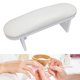 thumbnail image 4 of Reposabrazos para uñas Sunnimix herramienta de cuero de microfibra soporte grande profesional Blanco alto, 4 of 8