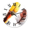 thumbnail image 2 of Designart 1 in Quartz Tropical Wall Clock, 2 of 2