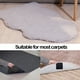 thumbnail image 4 of Tapón de alfombra | Pegatina antideslizante | Material compuesto autolavable | Diseño sin marcas | Blanco | 4-Pack | 10x10cm, 4 of 6