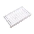 thumbnail image 1 of Milaget Jewelry Tray Organizer Storage Display Tray for Drawer Stackable Jewelry Display White, 1 of 4