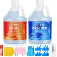 thumbnail image 4 of 1 Gallon Easy Mix Epoxy Resin Kit - Self-Leveling & Fast Curing for Crafts, 4 of 5