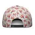 thumbnail image 2 of Floral and Bee Artwork Baseball Cap – Vintage Botanical Adjustable Dad Hat with Artistic Watercolor Floral Print, 2 of 5