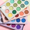 thumbnail image 5 of 60-Color Eyeshadow Palette - Four-Layer Stereoscopic Eye Shadow, 60 Colors Glitter Pigment Metalic, Matte Pearl Shimmer Finish, Cosmetic Makeup Kit for Women Party Holiday Gift, 5 of 9