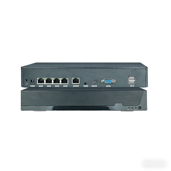 (1 Piece) NVR DVR with Double Output 4K and VGA for Flexible Display Preferences 8 Channel Assist