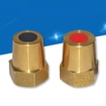 thumbnail image 4 of 1Pair M10 M6 M8 Stud Remote Battery Power Junction Post Connectors Adapter Brass, 4 of 8