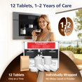 thumbnail image 2 of VILLAPOOL 12 Count Descaling Tablets Compatible with Miele Coffee Machines, Steam Ovens, FashionMaster, and Ovens/Ranges with Moisture Plus, 2 of 7