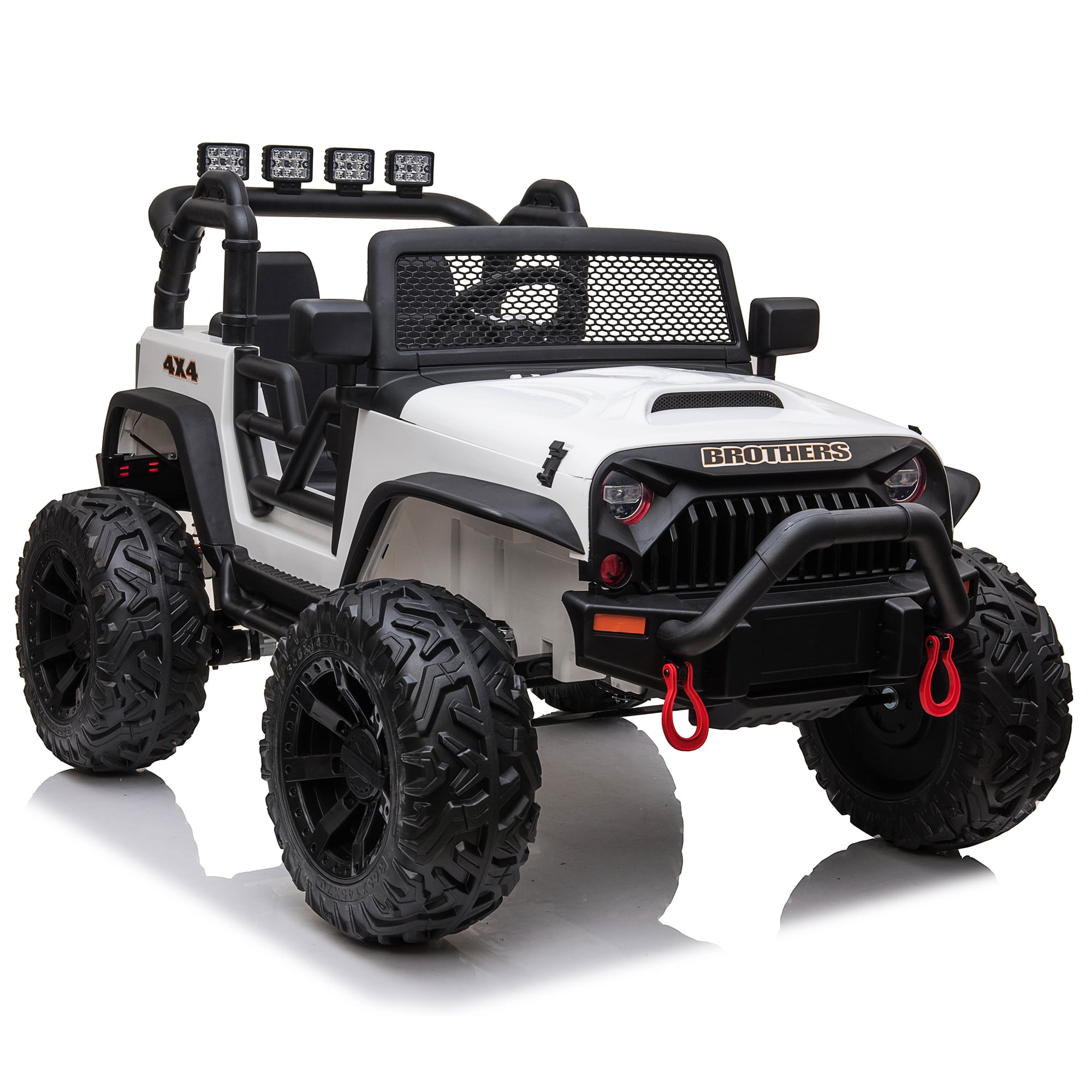 Joyracer 4x4 24V Kids Ride On Truck Car with Remote Control & 2 Seater