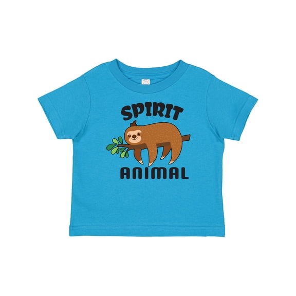 Inktastic My Spirit Animal is a Sloth with Sloth Illustration Boys or Girls Baby T-Shirt