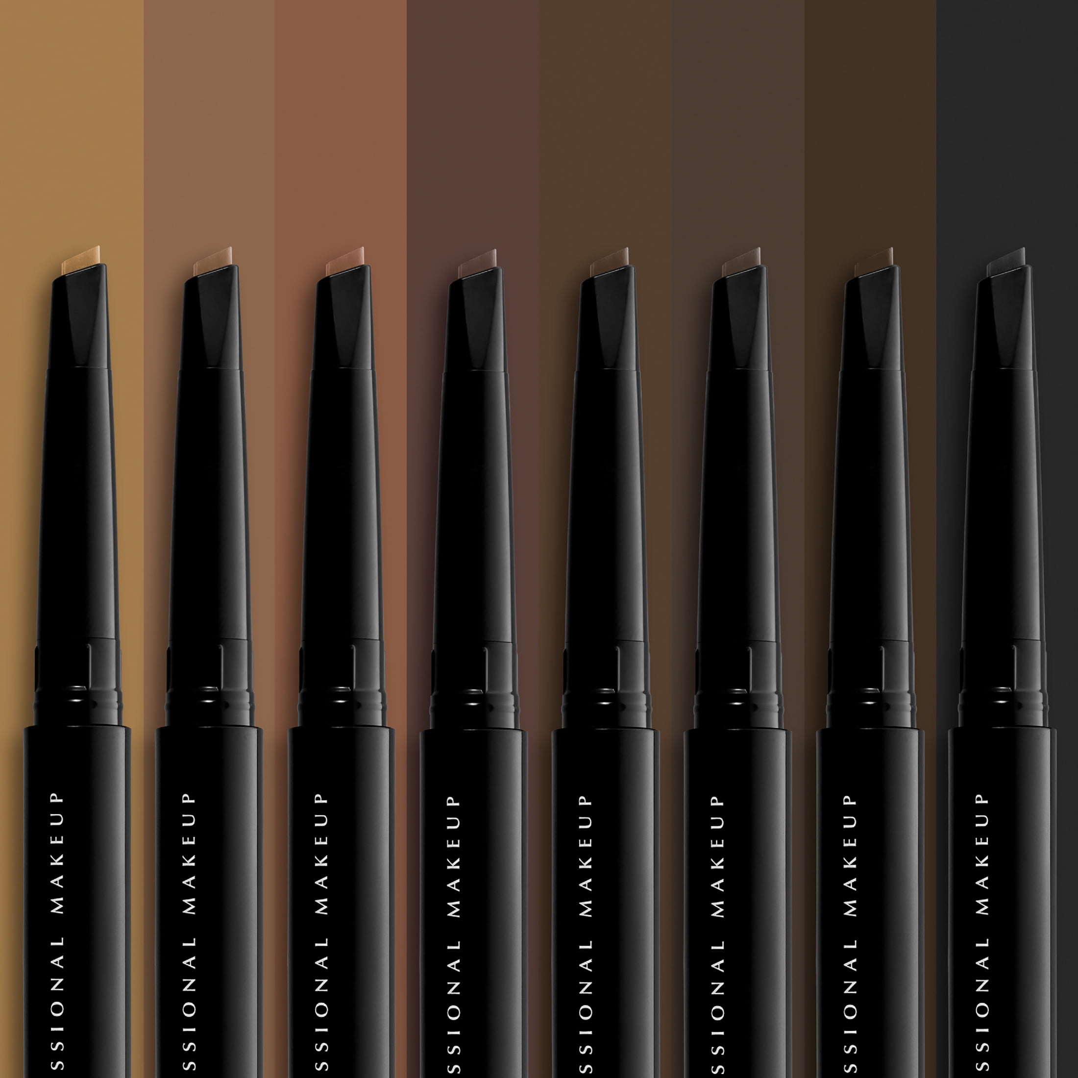 (3 pack) NYX Professional Makeup Fill & Fluff Eyebrow Pencil Pomade, Taupe