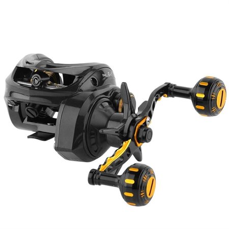 Reel Dual Brake System Reel 16KG Max Drag 6+1 BBs 6.3:1 High Speed Saltwater Carp Fishing Reels